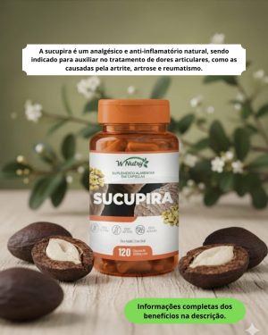 Sucupira - 120 cápsulas de 500mg