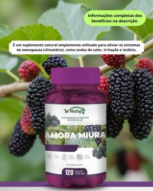 Amora Miúra - 120 cápsulas de 500mg