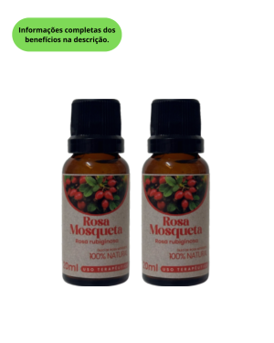 2 Óleos de Rosa Mosqueta - 20ml cada