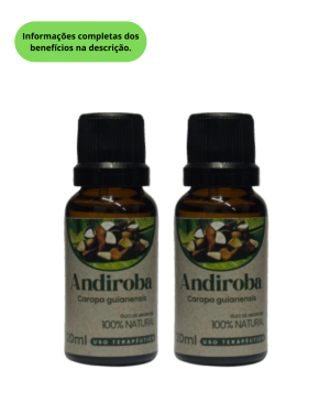 2 Óleos de Andiroba - 20ml cada