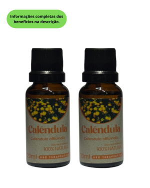 2 Óleos de Calêndula - 20ml cada