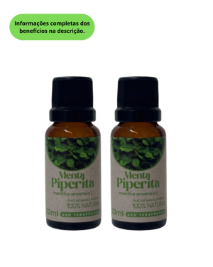 2 Óleos de Menta Piperita - 20ml cada