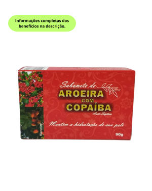 Sabonete Dermatológico de Aroeira com Copaiba - 90g
