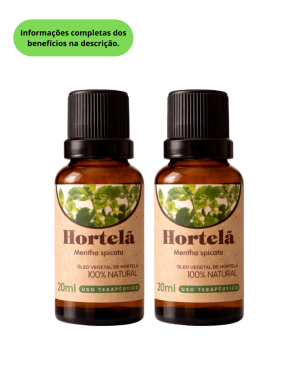 2Óleos de Hortelã - 20ml cada