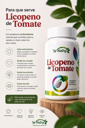 Licopeno de Tomate 60 cápsulas de 500mg
